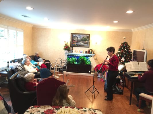 Enjoying music together
