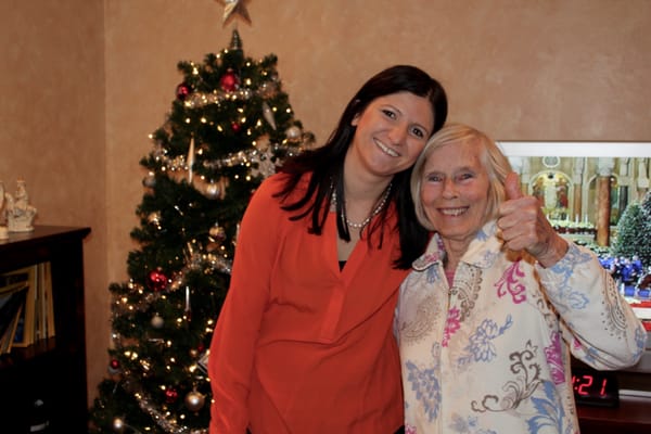 Thumbs up! Life is good at Agape